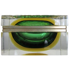 Rare Murano Glass Jewelry Box