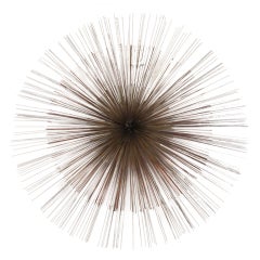 Signed C. Jere Urchin Wall Sculpture