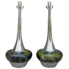 Pair of Mid Century Modern Laurel Lamps 2