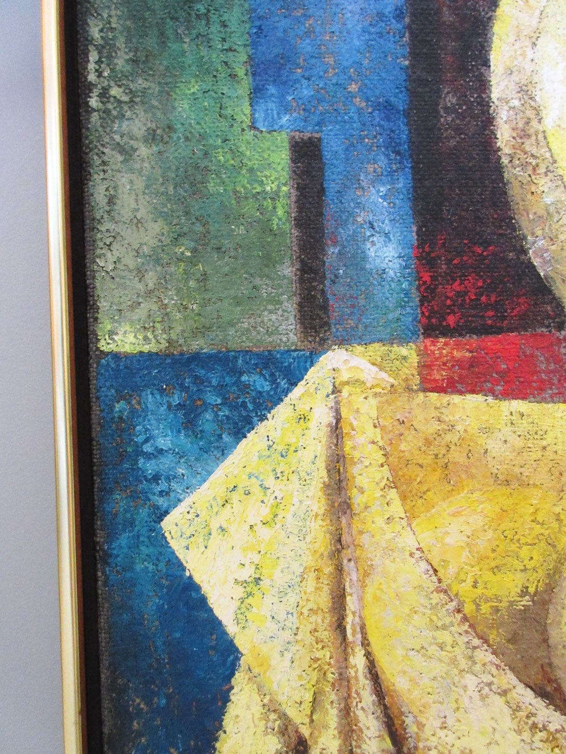 20th Century Richard Rychtarik Cubist Painting