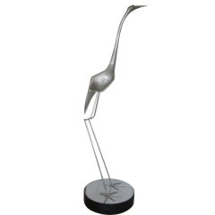 C. Jere Egret Sculpture