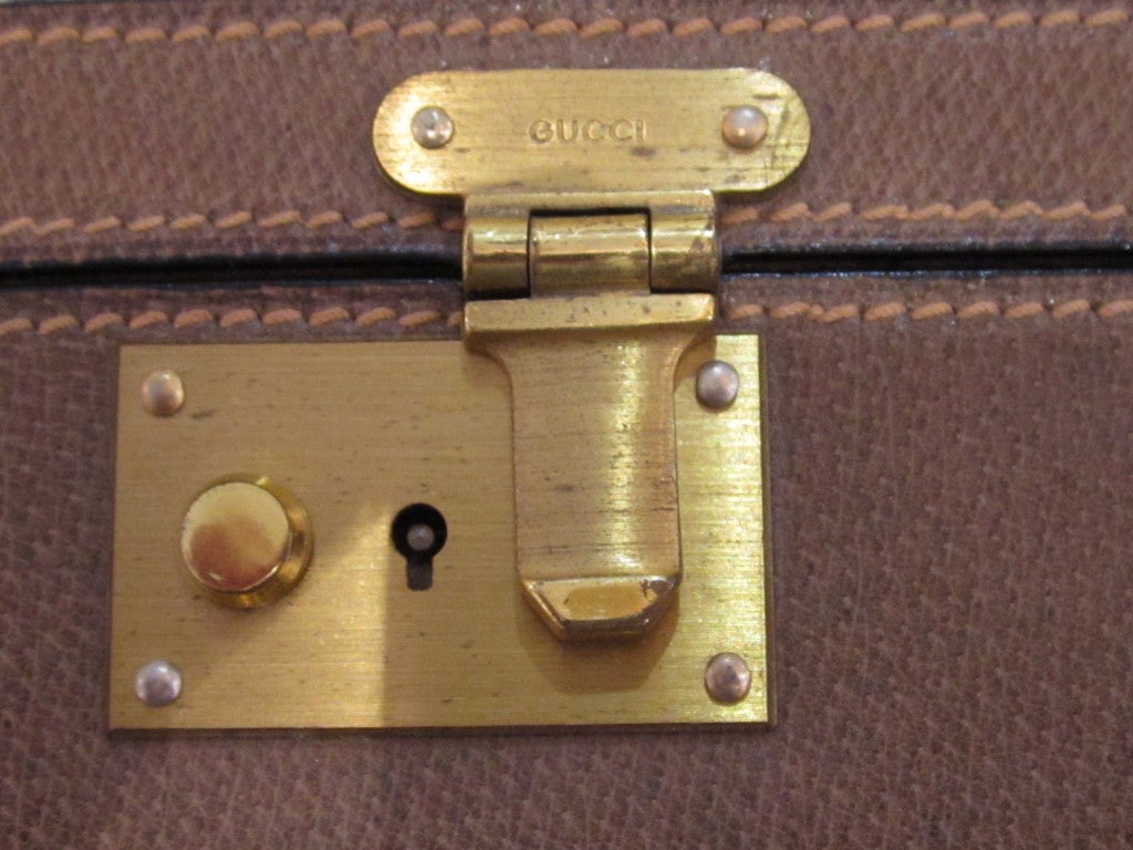 Vintage Gucci  Double G Briefcase 1
