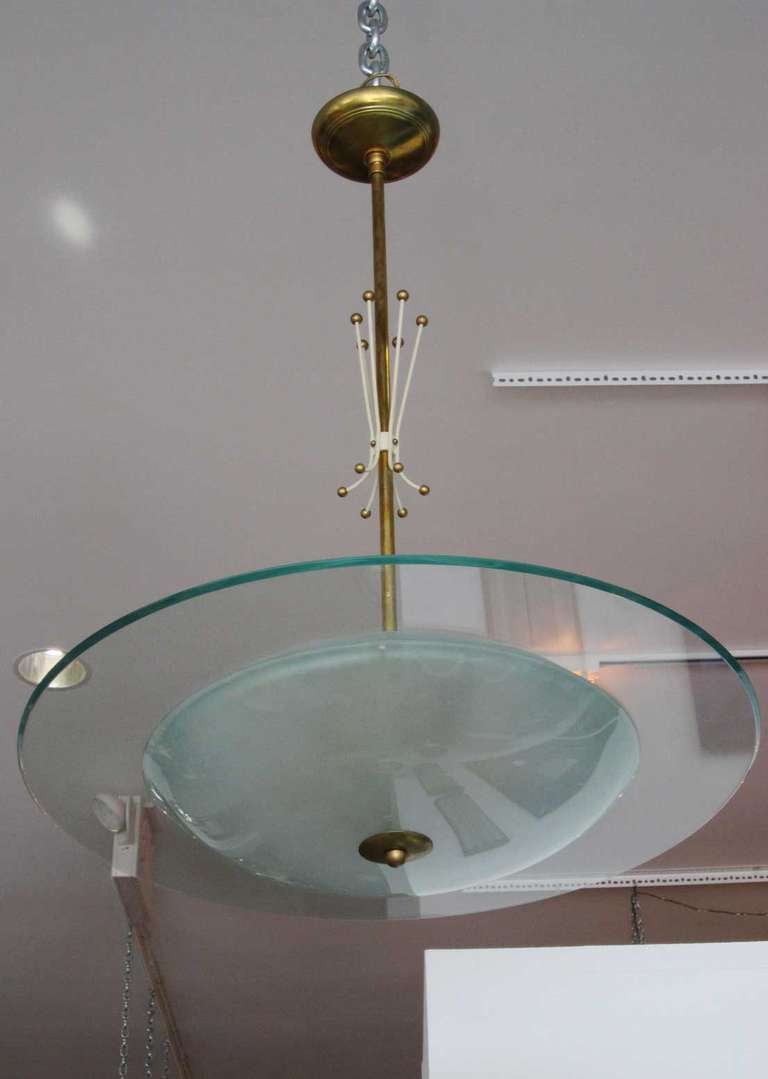 Mid Century Modern Atomic Chandelier In The Style Of