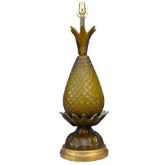 Vintage Murano Pineapple Lamp