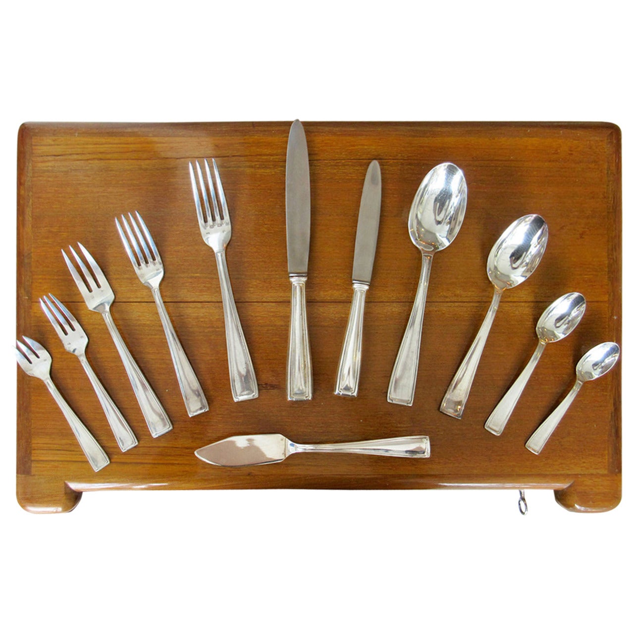 Massive 151 Piece Francois Frionnet Silverware Set