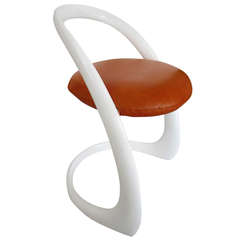 Lacquered Carbon Fiber Chair, Four Available