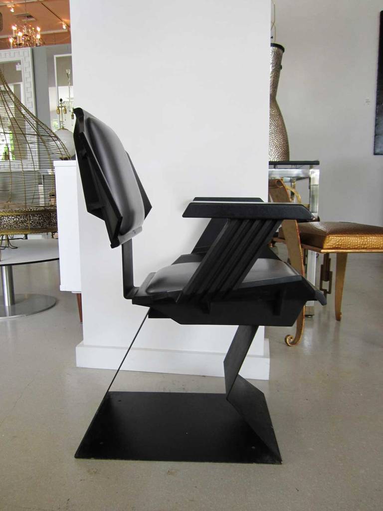 Pair of Futuristic Armchairs at 1stdibs