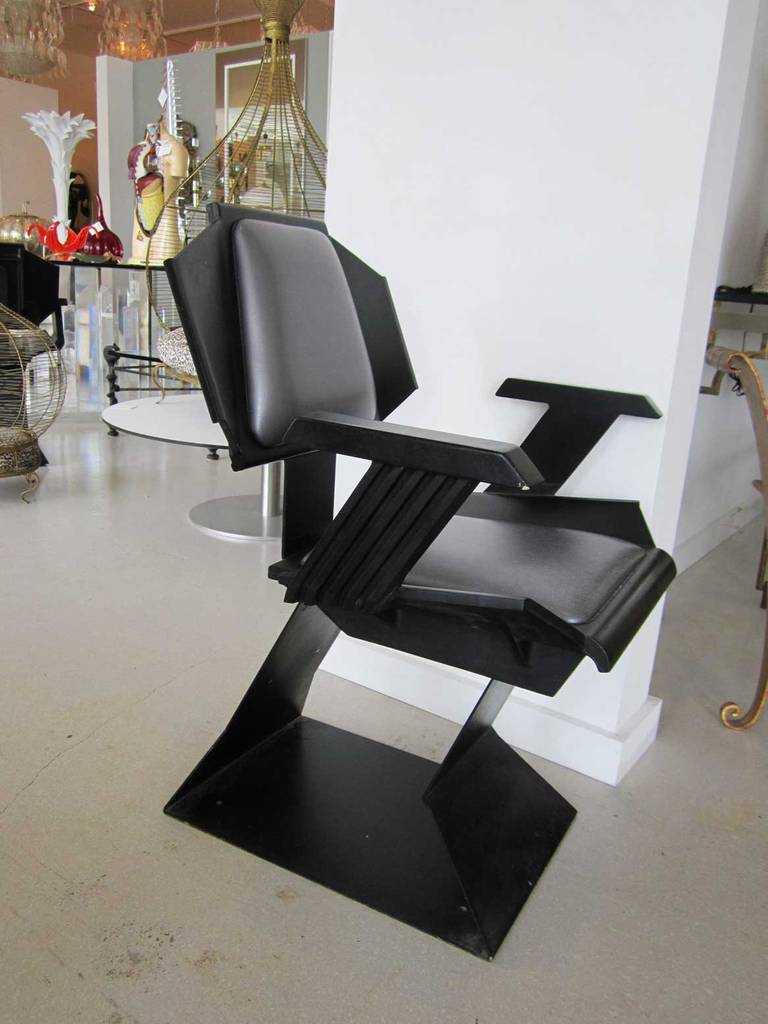 Pair of Futuristic Armchairs at 1stDibs