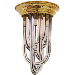 Vintage Italian "Link" Light Fixture