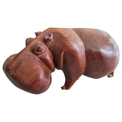 "I Want a Hippopotamus for Christmas" Sculpture