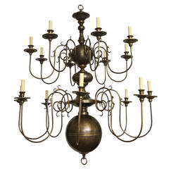 The Philipse Two-Tier Sixteen Light Chandelier 3