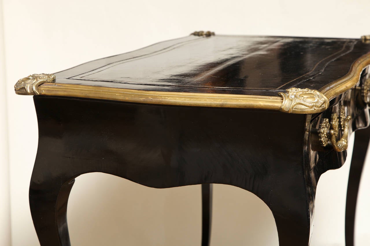 Ebonized Louis XV Style Side Table 4