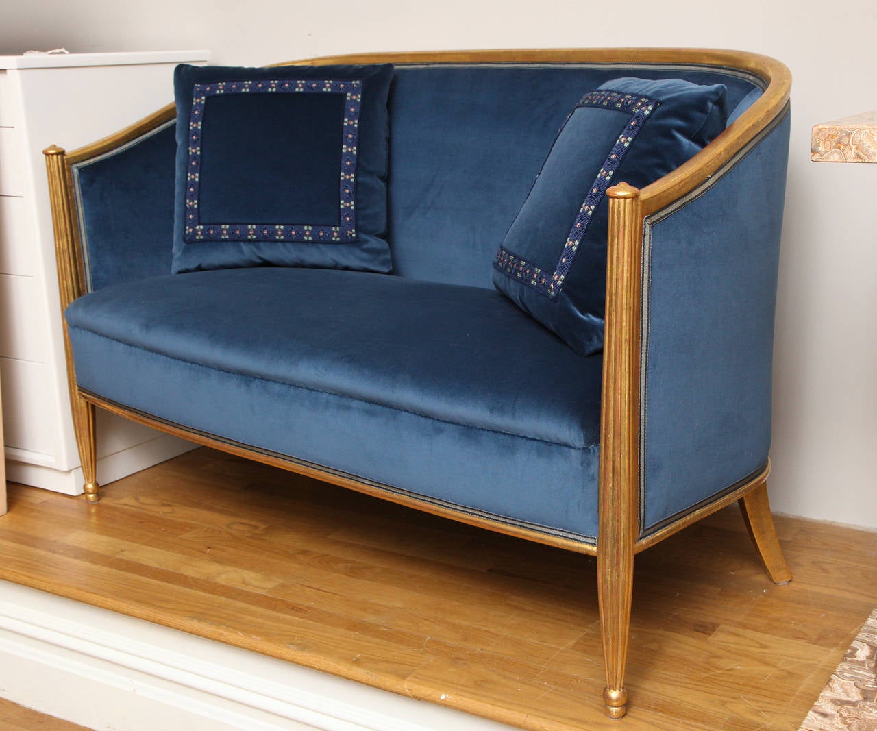 French Art Deco Sofa in the Manner of Paul Follot 3