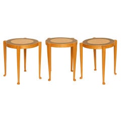 A Set of 3 Nesting Side Tables