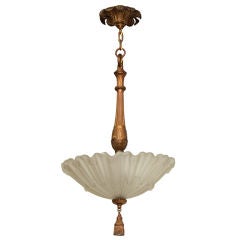 An American Ceiling Fixture by E. F. Caldwell