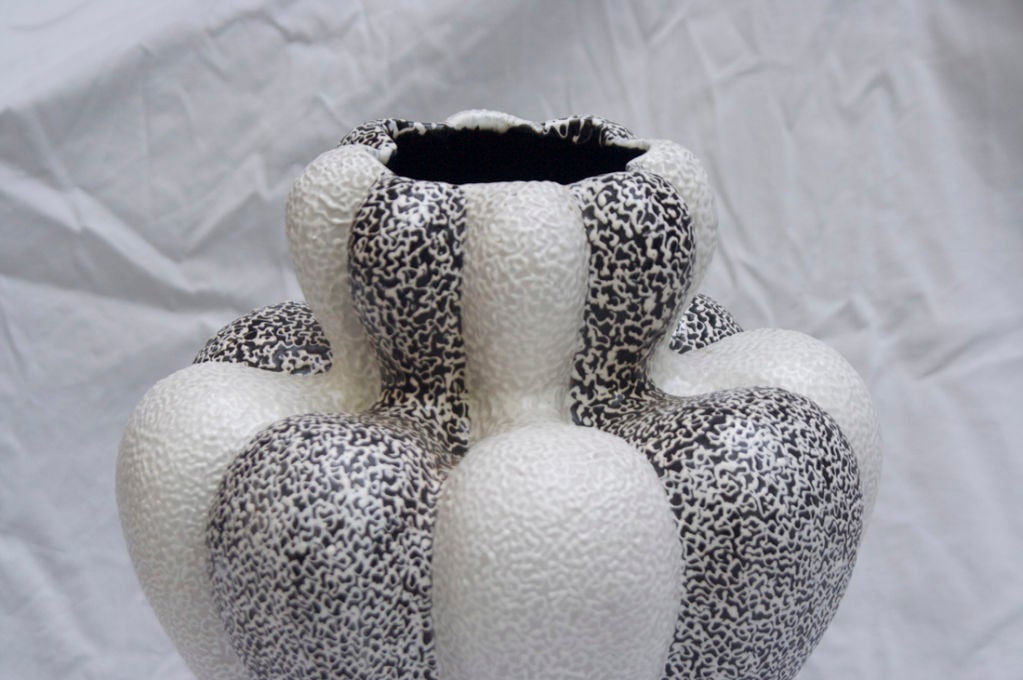 An Italian Vase Signed by Maker Ars Deruta