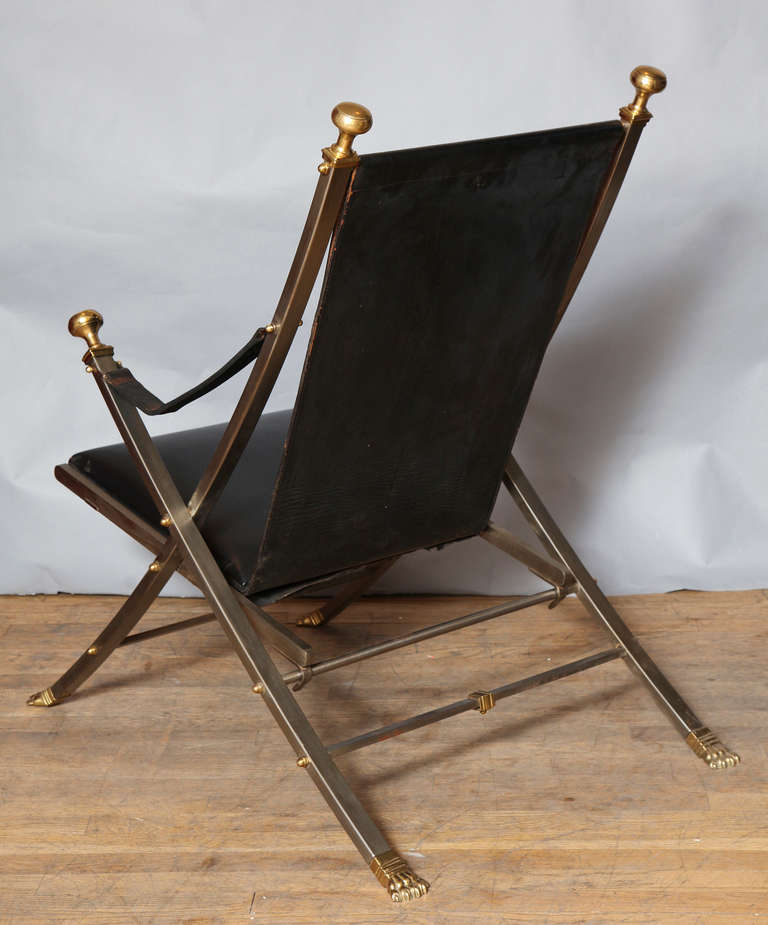 Jansen-Style Campaign Chair 1