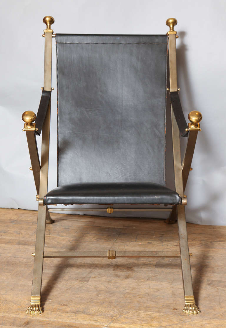 Jansen-Style Campaign Chair 3
