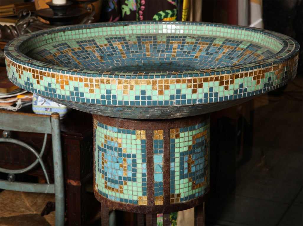 Seccessionist Tile - Mosaic Fountain 2