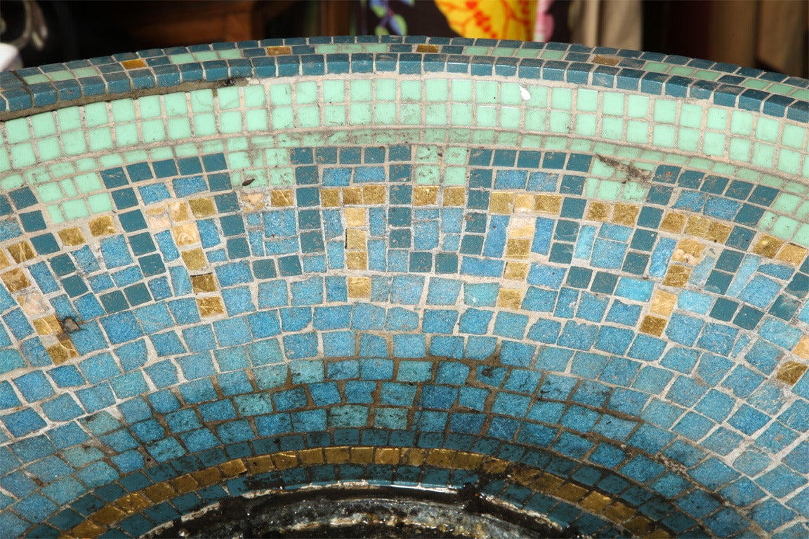 Seccessionist Tile - Mosaic Fountain 4