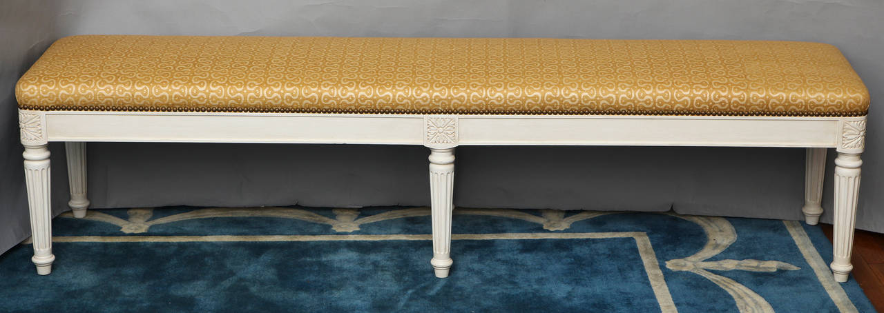 Custom Louis XVI Style Bench 4