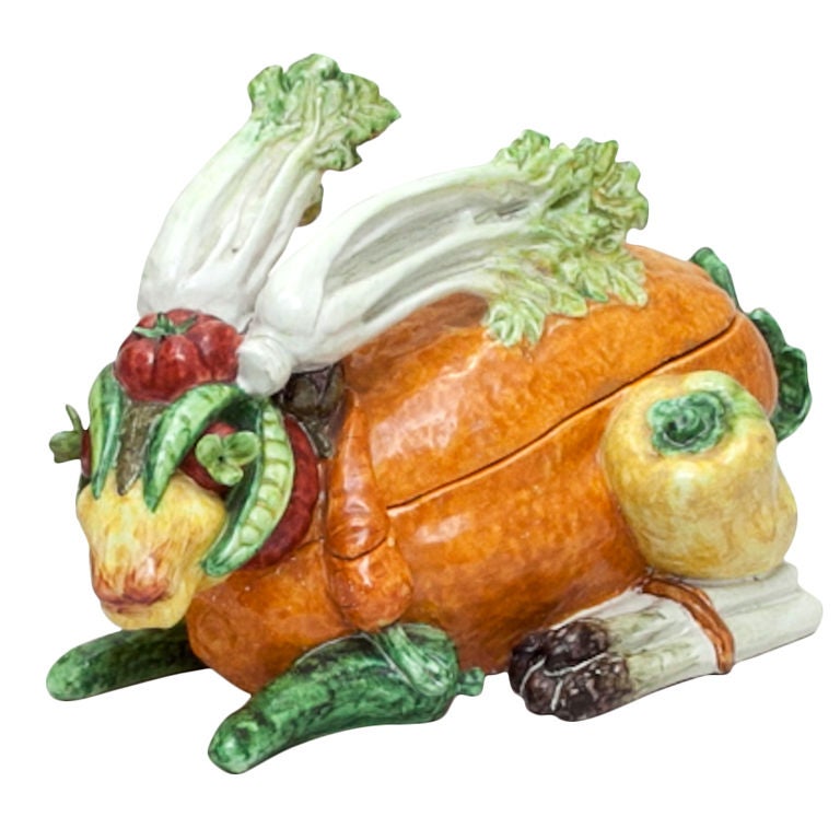 An Italian Covered Tureen in the Manner of Archibaldo