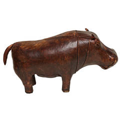 Abercrombie and Fitch Leather Hippopotamus