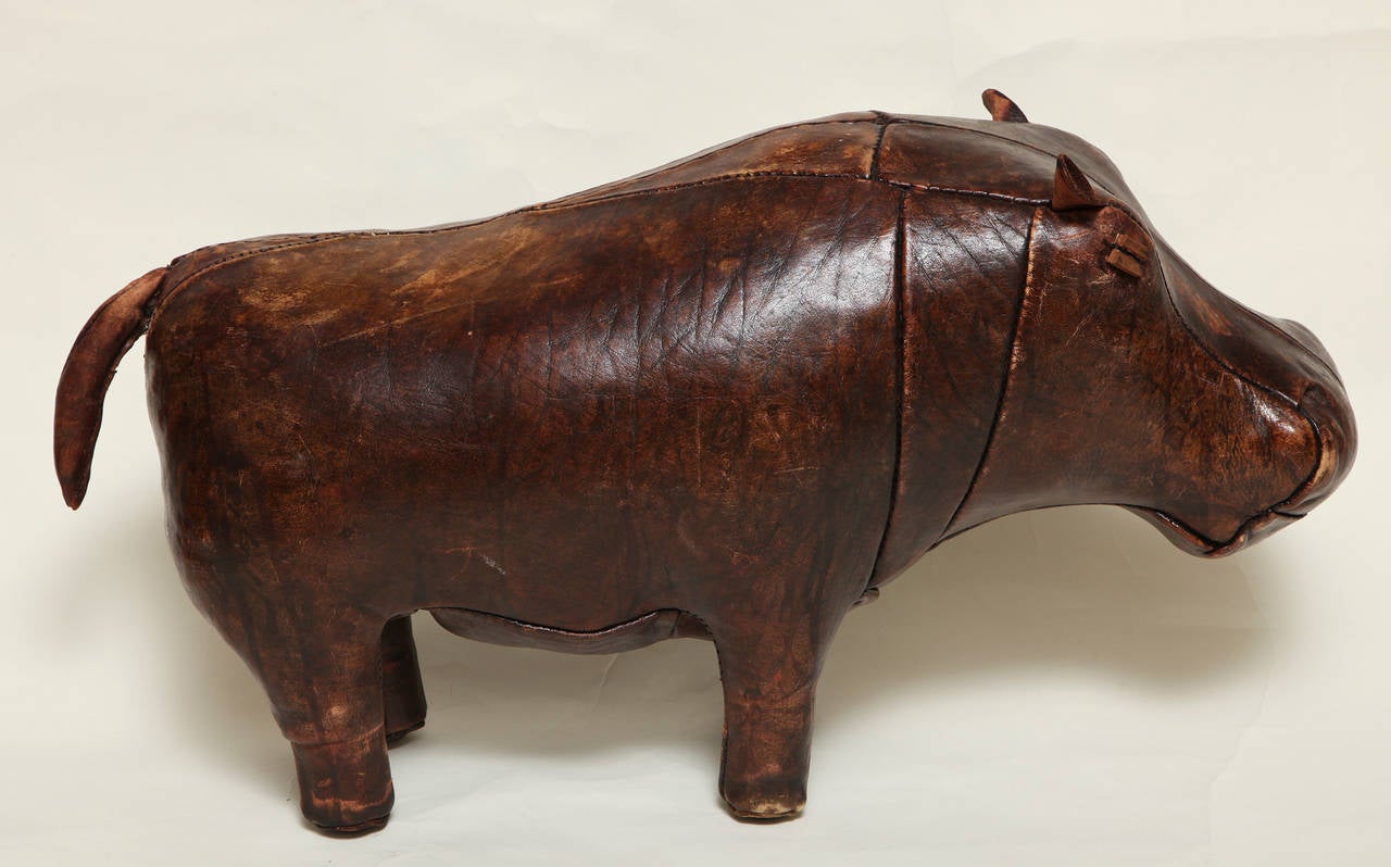 Abercrombie and Fitch Leather Hippopotamus 4