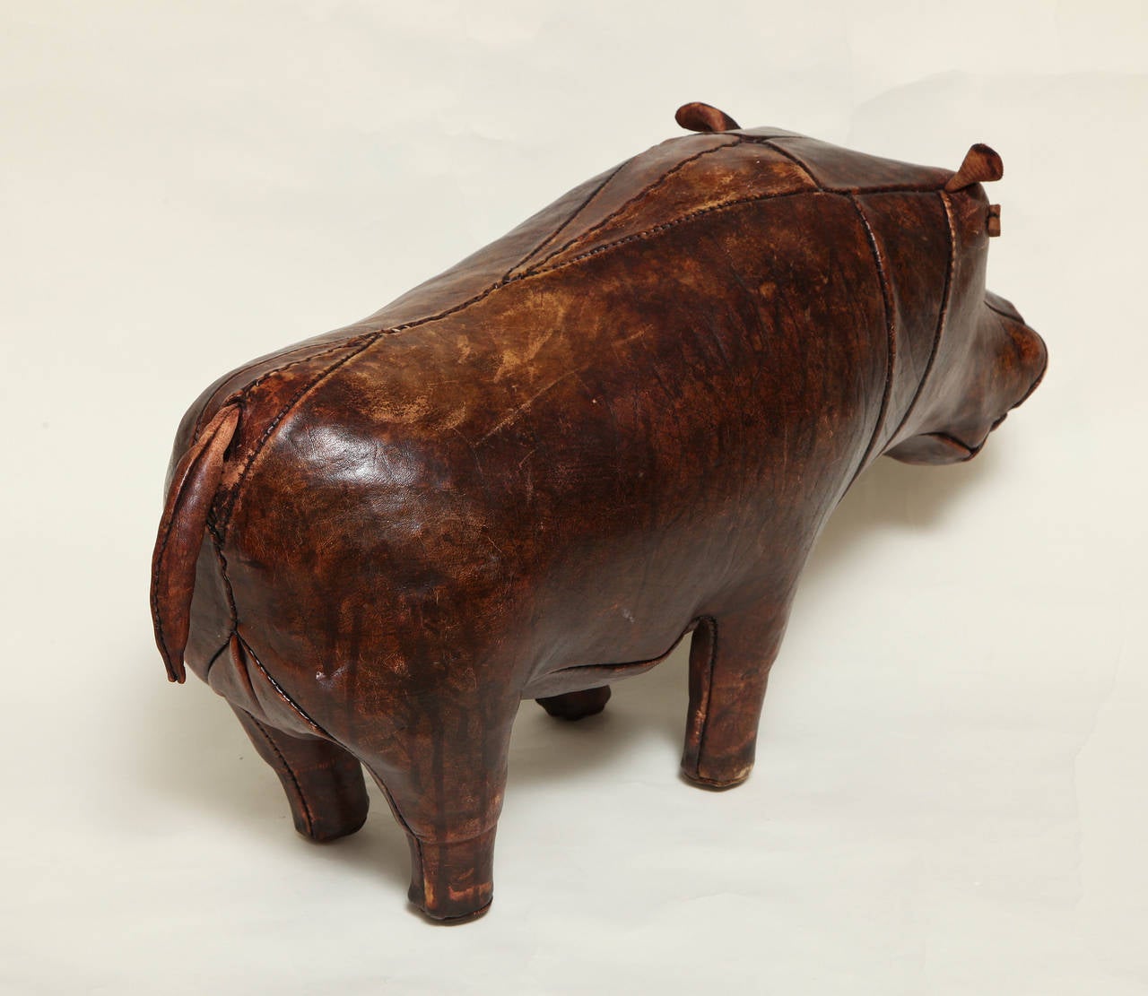 Abercrombie and Fitch Leather Hippopotamus 5