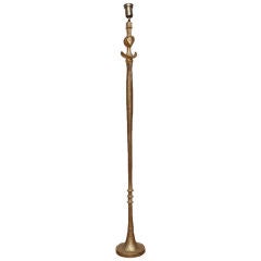 An Alberto Giacometti for Jean Michel Frank Design Standing Lamp