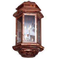 An English Copper Large Scale Lantern