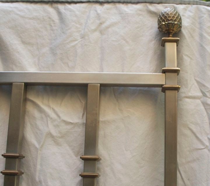 A Pair of French Campaign Style Daybed.