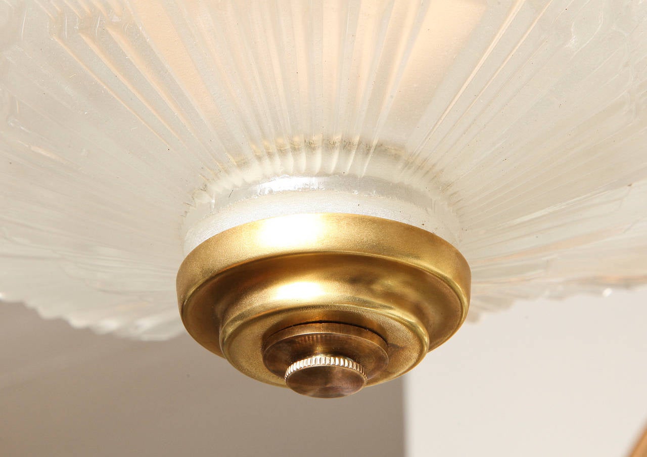 scalloped ceiling light
