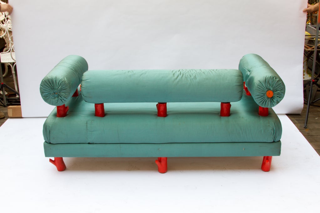 20th Century Garouste and Bonetti Three Piece Seating Suite