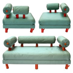 Garouste and Bonetti Three Piece Seating Suite