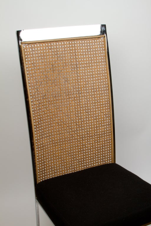 A Set of Eight Milo Baughman Dining Chairs 3