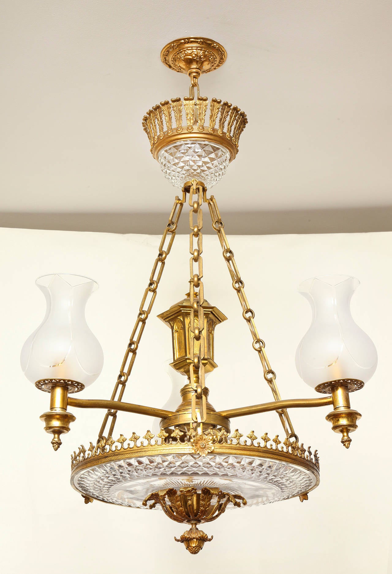 British English Late Regency Colza Ceiling Fixture