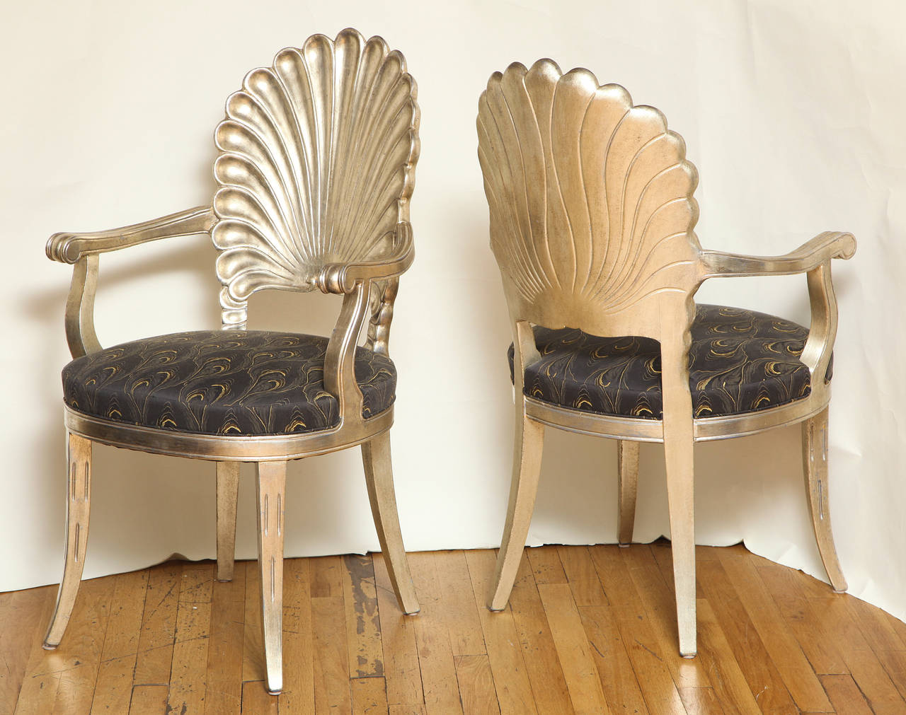 shell back chairs