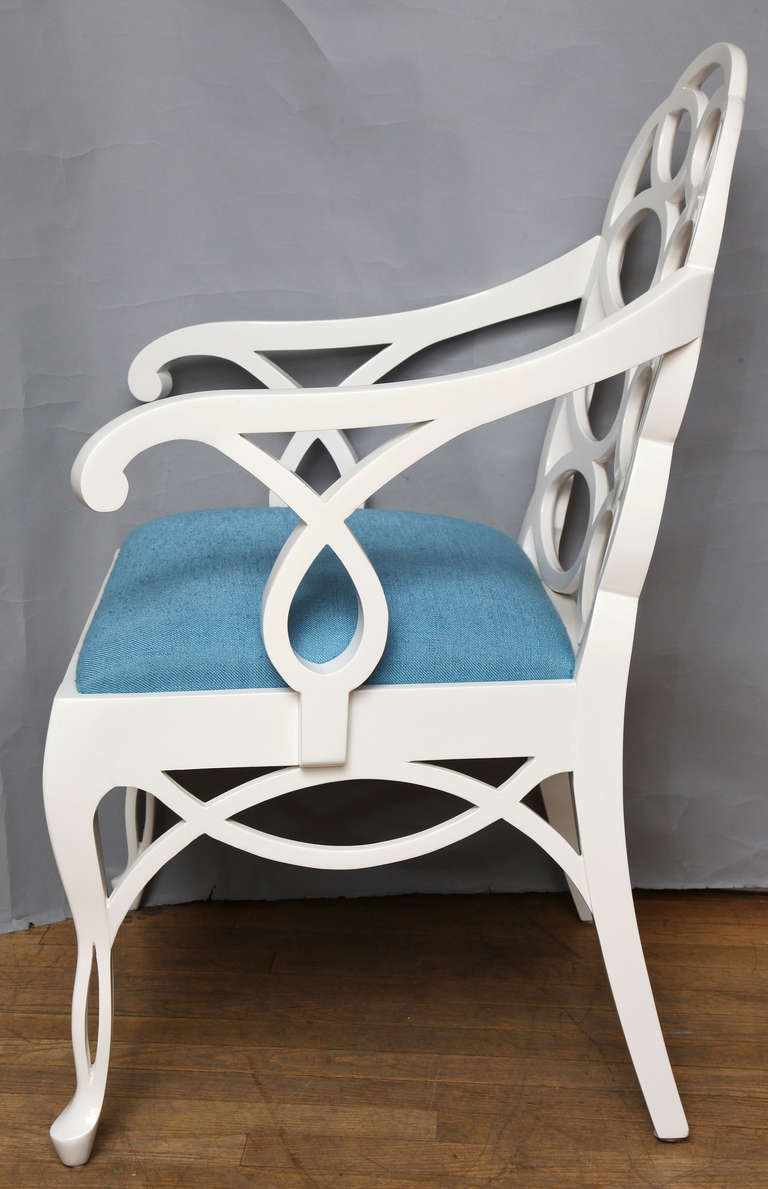 Mid-20th Century Frances Elkins-Designed Loop Armchair