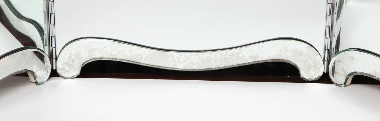 Three-Part Dressing Table Mirror