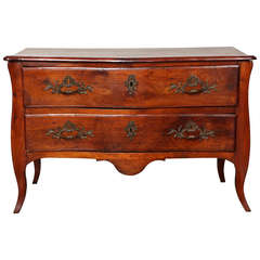 A Louis XV Provincial Style Walnut Commode 4