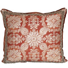 Fortuny Fabric Cushion in the Impero Pattern