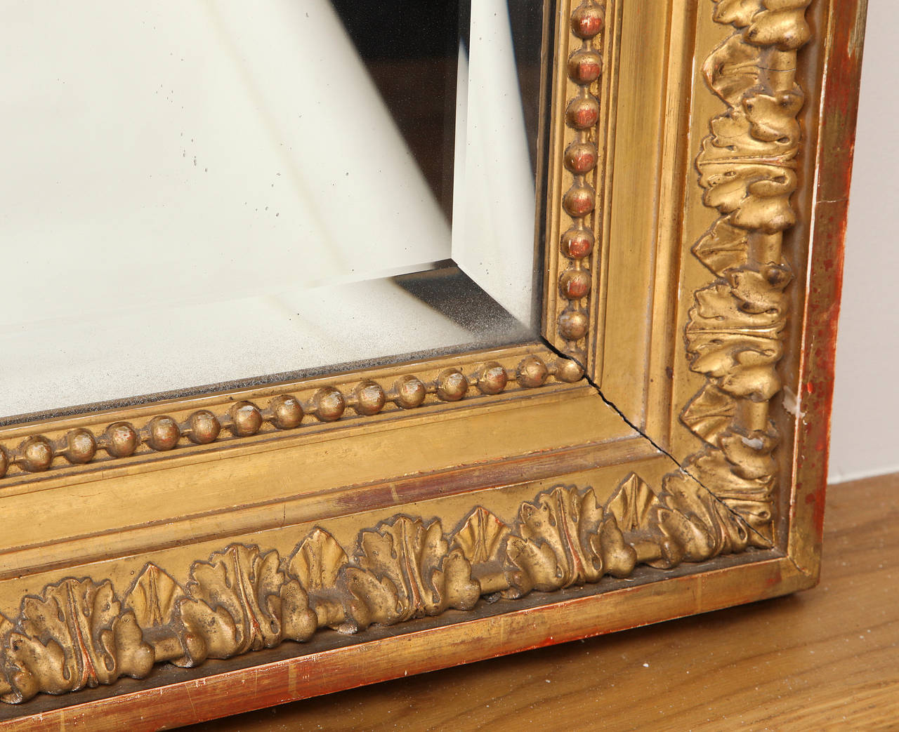 An Oversized French Empire Style Mirror In Excellent Condition In New York, NY