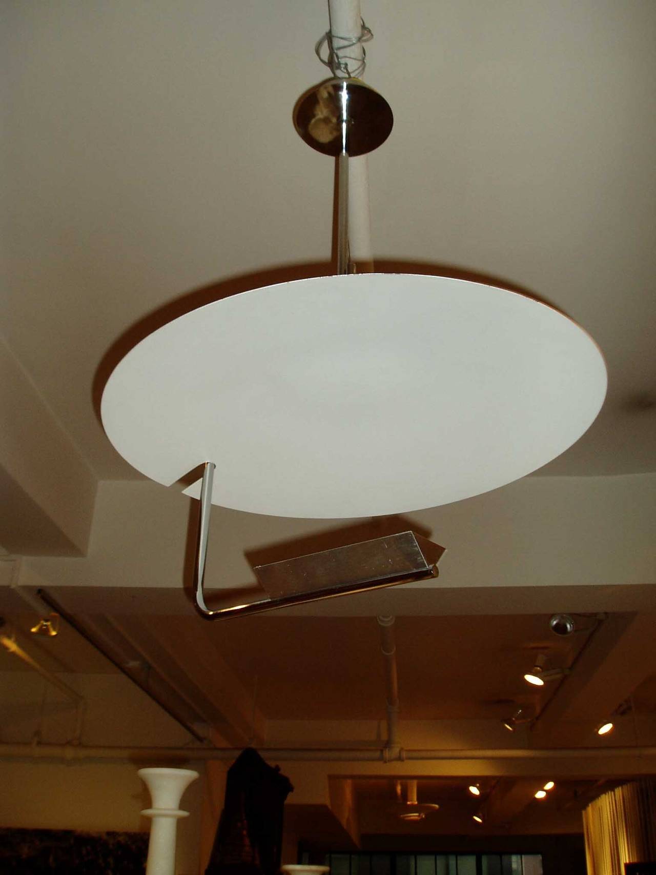 French Stainless Pendant Ceiling Light