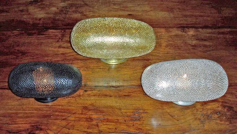 Mesh Capsule Candle Holders