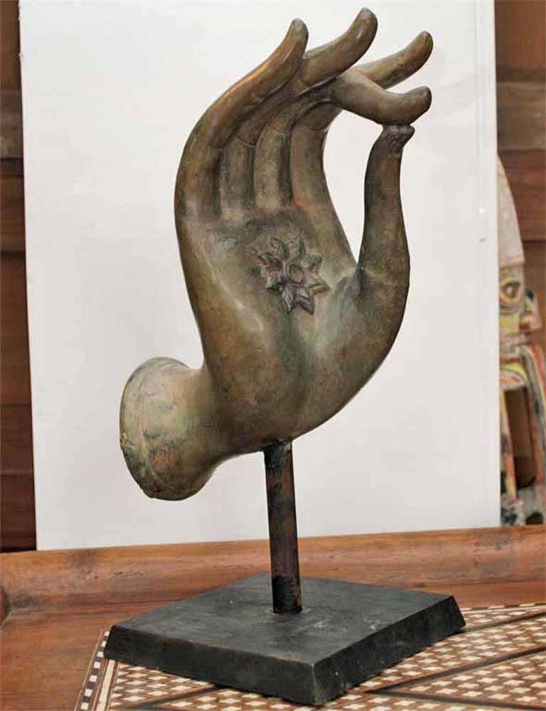 Bronze Buddha Hand at 1stdibs