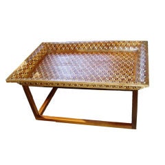 Inlaid Tray Coffee Table