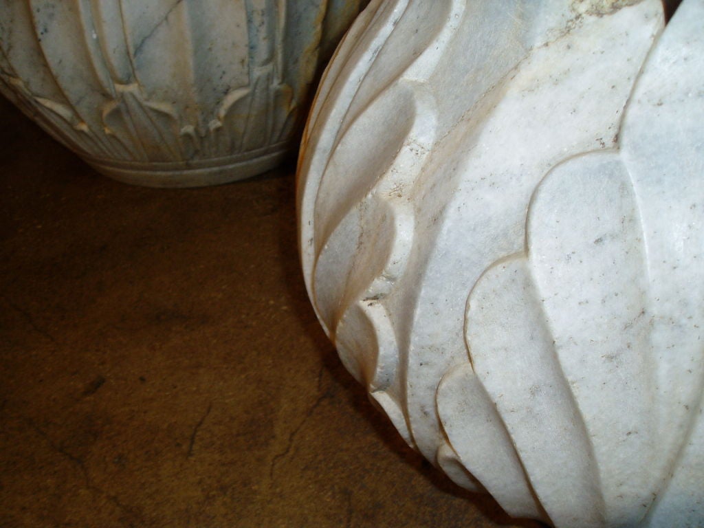 White Marble Planter 1