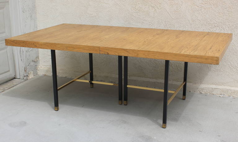 Harvey Probber Bleached Rosewood Dining Table
