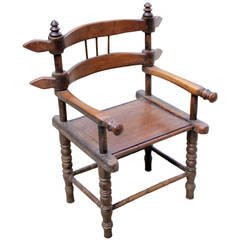 Chieftain Chair from the Ivory Coast of West Africa